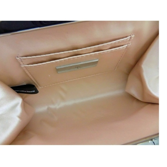 INC  Rose Gold Genuine Lory Clutch 1IN13